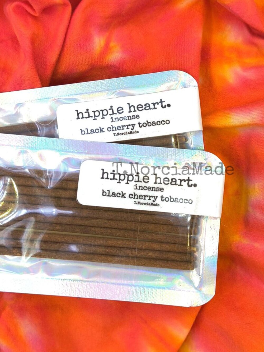 Hippie Heart Incense Sticks: Black Cherry Tobacco